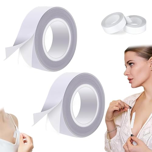 La mejor comparación de Cinta adhesiva para lencería para Mujer al mejor precio. 43 Mtxorvix 2 rollos Cinta Adhesiva de Dobladillo,Hollywood Fashion Secrets Temporary Hem Tape,Cómodo y Seguro,Tape extra fuerte para Ropa,Vestidos y Lencería.