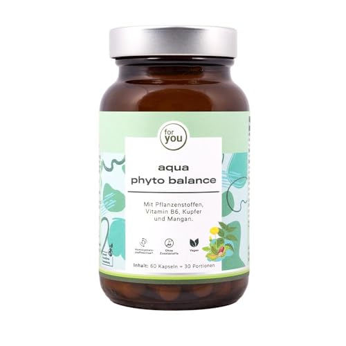 for you Aqua phyto balance 30 porciones - cápsulas de drenaje con castaño de indias - y extracto de ortiga - Promueve el metabolismo activo y estructuras estables del tejido conectivo