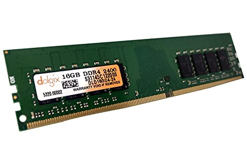 Image of Dolgix 16GB DDR4 2400MHz Desktop RAM (Memory) U-DIMM | Long-DIMM | CL- 17 | PC4-19200 (1Rx8) 3 Year Warranty (Made in India)