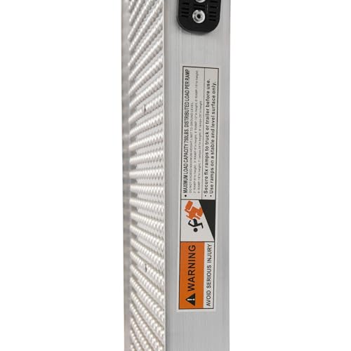 Rampas plegables de aluminio para carga 90x11 in 2 piezas miniatura 6