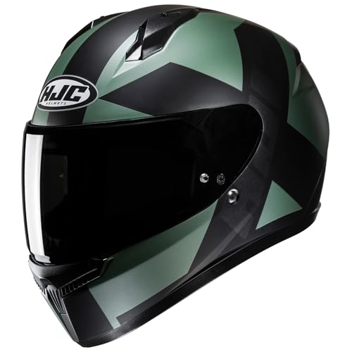 HJC HJH259 C10 eY SMOKE GREEN(MC4SF) L