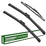 3 Factory Wiper Blades Replacement for Ford Fiesta 2009-2012 2013 2014 2015 2016 2017 2018 2019 Original Equipment Windshield Wiper Blades Set - 26'/15'/12' (Set of 3) Top Lock