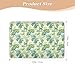Dreamy Sea Green Fern Extra Large Resuable Changing Pad Covers Highly Absorbent Baby Pee Pads Machine Washable Cradle Mattress for Children Adults Pets 52