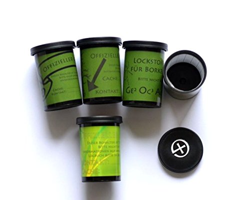 Great offer !! 34 Geocaching Stickers 2 Sheets for Cans, Film Cans and Peplings Waterproof Vinyl Film - Image 4