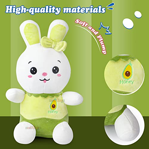 Image of Zest 4 Toyz Super Soft Toys Stuffed Animal Plush Teddy for Kids Birthday Gifts Toys Baby Boys Girls (Bunny Girl) Assorted (Pack of 1) 35 cm