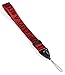 Ringke Design Hand Strap, Dragonne Sangle de Poignet One-Touch Buckle Nylon Polyester Multi-Usage Cordon - Ticket Band 2 Red