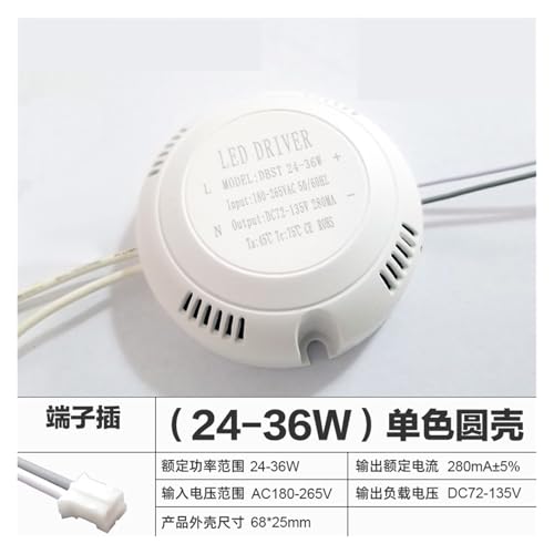 Transformateur d'alimentation courant constant spot LED encastré
