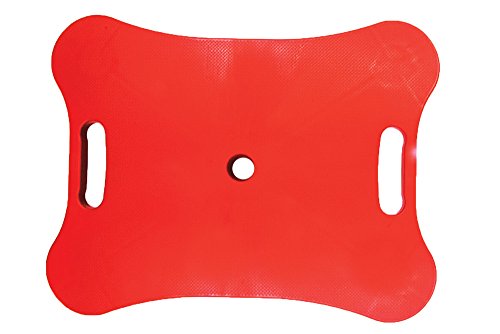 hand2mind Heavy-Duty Plastic Scooter Board with Safety Handles for Physical Education Class or