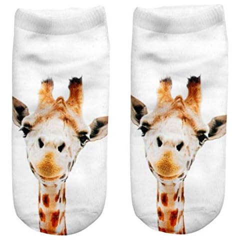 Anigood 3D Low Cut Cotton Blend Socks Cover