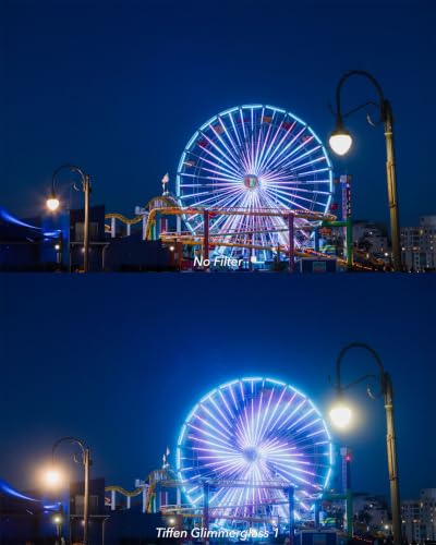 Image of Tiffen 82 mm MCS Glimmerglass 1 /4 Filter - Magnetic Control System | Ultra Slim Camera Lens Filter | Dreamy Cinematic Effect for Portrait Photography /Video /Vlog