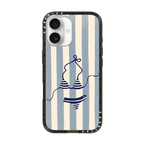 Coque iPhone 17 Magsafe fine rigide transparente antichoc motif bikini