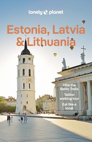 Lonely Planet Kaminski, Anna Estonia, Latvia & Lithuania cover