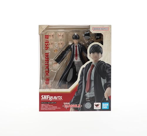 TAMASHII NATIONS Bandai Mashle: Magic and Muscles figurine S.H. Figuarts Mash Burnedead 15 cm - Image 2