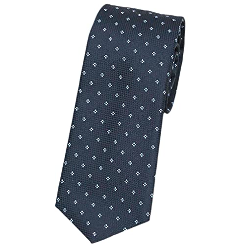 ヒューゴ ボス ネクタイ 50412276 HUGO BOSS ボス メンズ ジャガード デザイン シルク100％ ダークネイビー/ライトブルー 21102 アウトレット