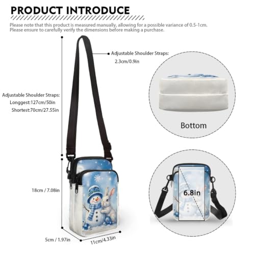 Image of Xpyiqun Small Crossbody Bag Women Phone Purses Sling Shoulder Handbag Cross Body Pouch Wallet Bags