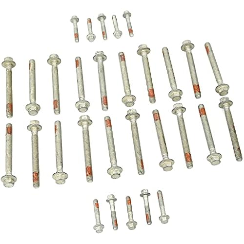 Michigan Motorsports LS Head Bolt Kit | Fits 2004-2013 GM LS Engines | 4.8L 5.3L 6.0L 6.2L 7.0L LS2 LS3 LS7 LQ4 LQ9 LC9 LY6 LM7 | Stock Replacement Cylinder Head Bolt Set