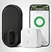 Yale Approach Smart Wi-Fi Deadbolt Retrofit Smart Lock, Unlimited Virtual Keys, App Remote Control, Keyless Entry - Black