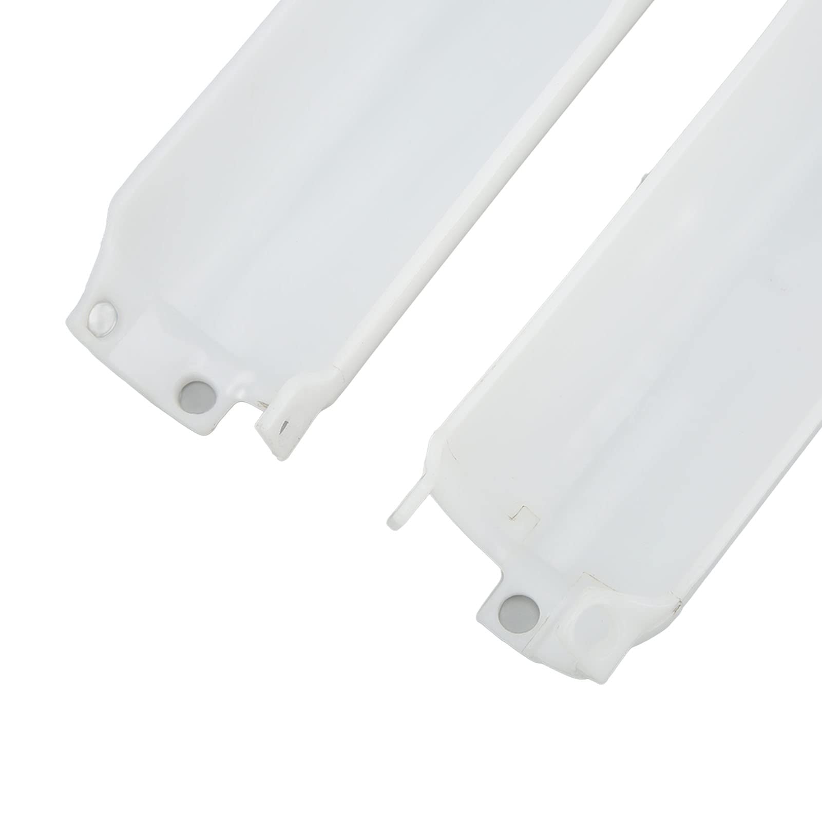 Protezione forcella moto Protezione ammortizzatore Copertura forcella anteriore durevole in plastica ABS di alta qualità per CR125R CR250R CRF450R CRF250X CRF450X 2 pezzi