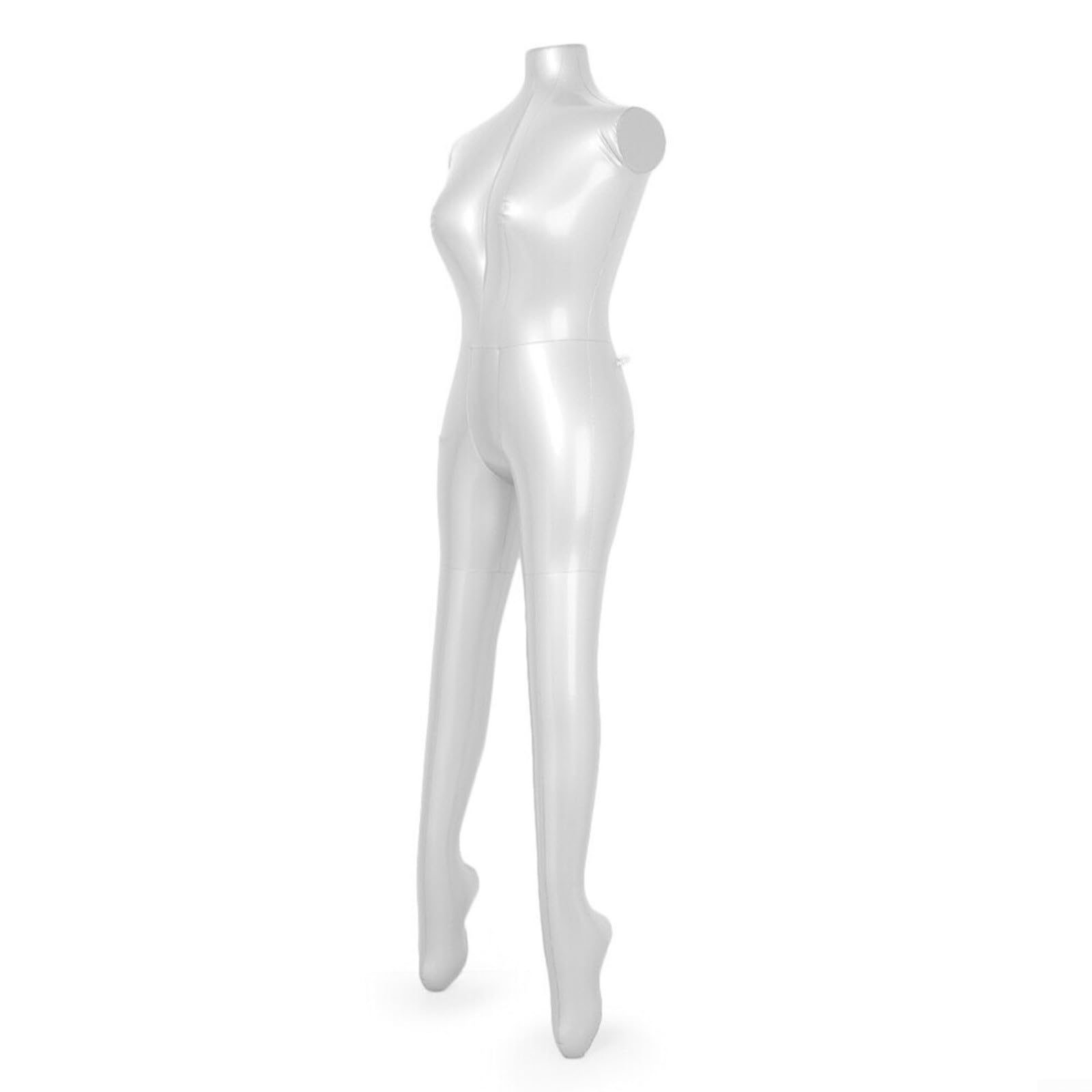 Maniquí de cuerpo entero inflable portátil para joyas y moda femenina S
