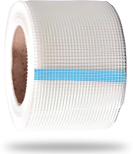 Image of Buildingshop Fiber Mesh 145 Gsm (4 Inch X 50 Meter) For Waterproofing to Roof /Crack Patch Crack Filler (1.5 kg)
