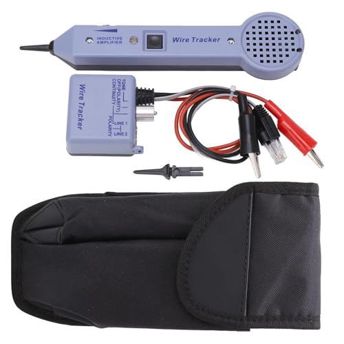 Tongenerator-Kit, Wire Tracer Circuit Tester, Netzwerkkabel-Tracking-Tester-Kit, Audio-einstellbarer Induktionsverstärker, Kabel-Toner-Detektor
