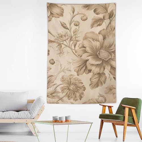 Tapisserie murale rétro : la solution pour personnaliser un mur de salon sans peinture