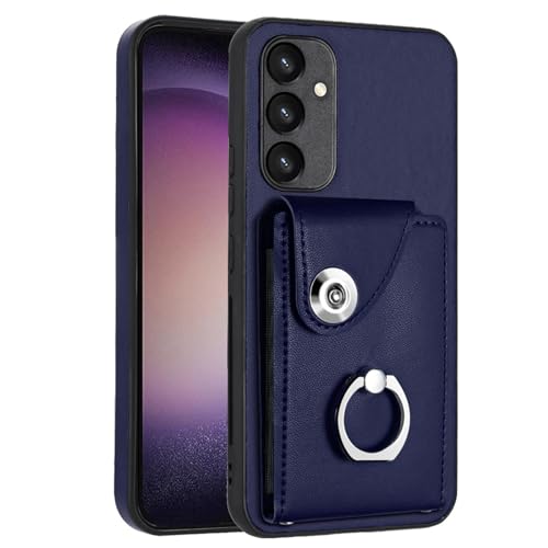 Coque arrière fine antichoc pour Samsung A25 5G avec anneau de béquille