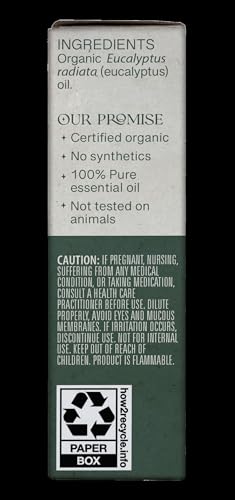 Aceite Esencial Orgánico de Eucalipto Aura Cacia 0.25 Fl Oz miniatura 4