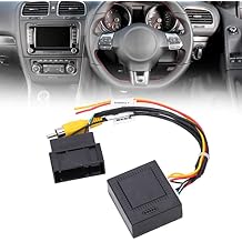 12V 5W RGB to AV Converter Adapter Backup Camera Decoder Box Compatible Reversing Camera Parts Replacement for Video Conversion for Car Backup Systems