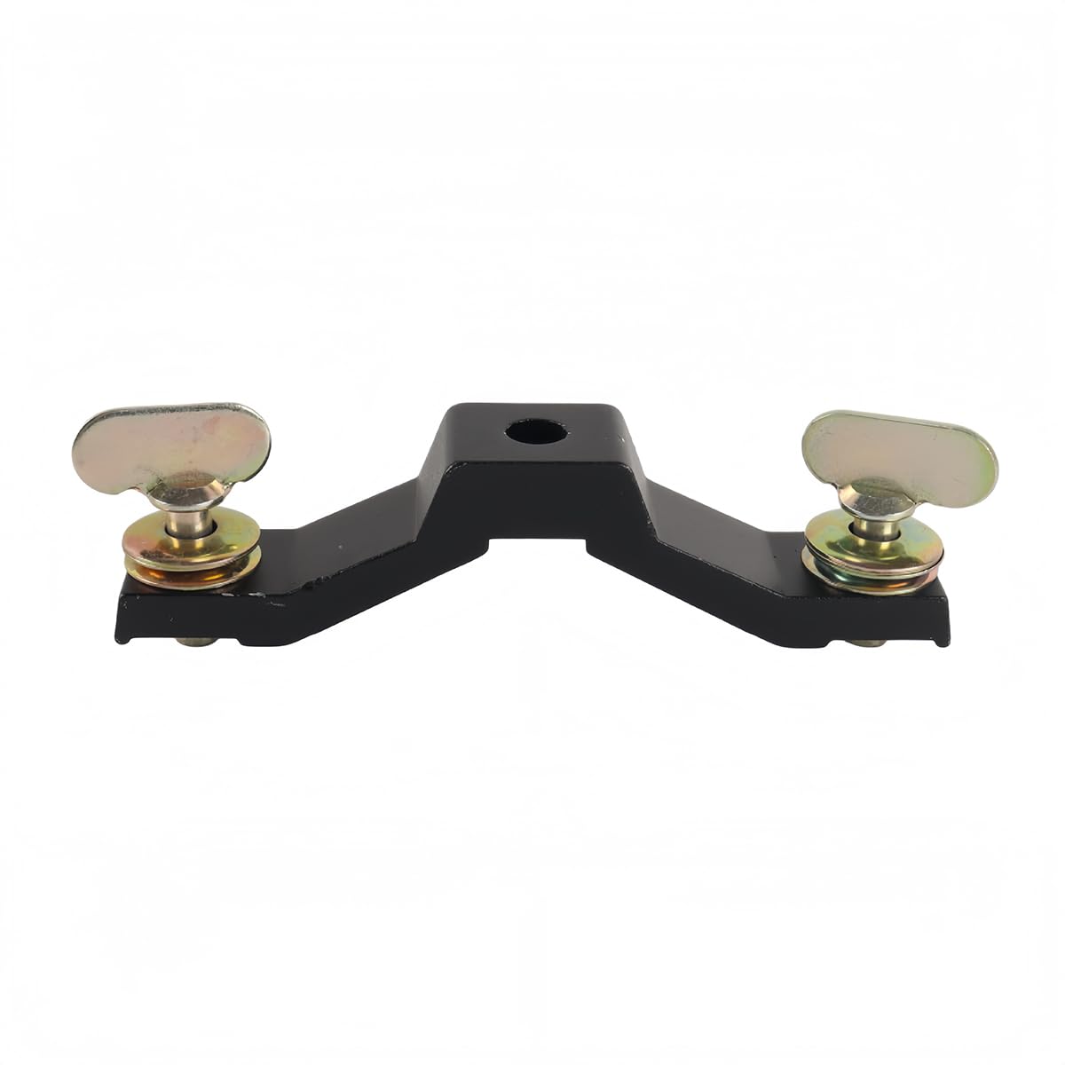 Huba Moving Head Light Bridge Connector Truss Clamp Bracket Fast-Locking Stage Light Connecting Base 140mm Hole Spacing Black 4 Pieces