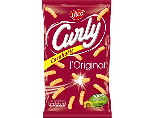 Curly Curly cacahuète, format familial - Le paquet de 160g Cover