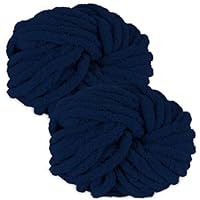 MeriWoolArt® 100% XXL Merino Wolgaren voor Deken, 2 cm Dik Zacht Garen, Vilt Wol Garen voor Droog, Nat Vilten, Doe Het Zelf Deken voor Baby, Kerstcadeau Wol voor Breien Haken