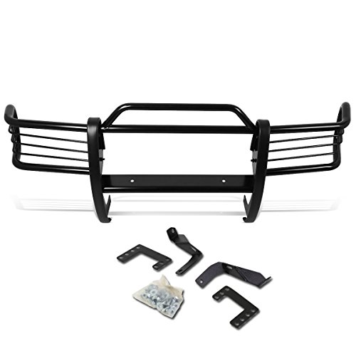 DNA Motoring GRILL-G-043-BK Black Front Bumper Brush Grille Guard Compatible with 93-98 Grand Cherokee ZJ