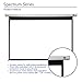 Spectrum Series MaxWhite Electric Projection Screen Viewing Area: 100
