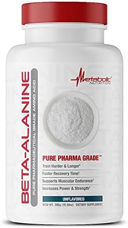 Metabolic Nutrition Beta Alanine, 300 Grams, Powder