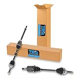 TRQ Front Driver and Passenger Side CV Axle Shaft Assembly Set Compatible with 2008-2013 Nissan Rogue FWD 2007-2012 Sentra SE-R 2014-2015 Rogue Select FWD