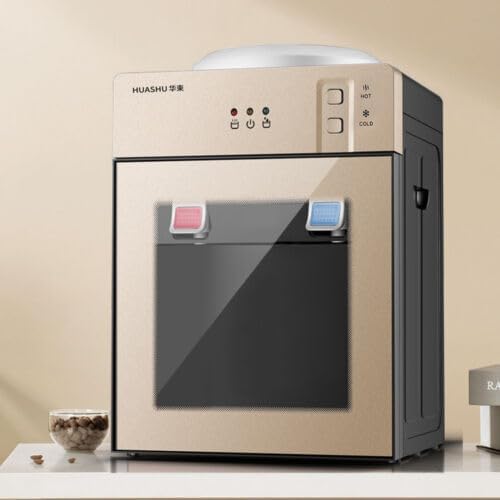 Dispensador de enfriador de agua para encimera, dispensador de agua fría y caliente, dispensador independiente de 5 galones, dispensador de