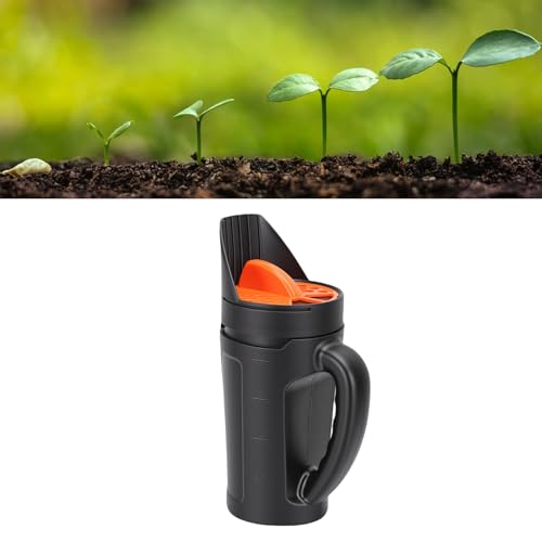 Esparcidor manual ajustable para semillas y fertilizante miniatura 2