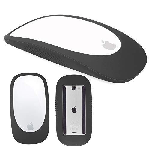 Image of N /T Silicone Case Cover Protective Skin for Magic Mouse 1 /2 Silicone Case for Apple Magic iPad Mouse (Black)