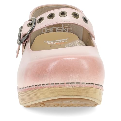Image of Dansko XP 2.0 Mary Jane Clogs for Women - Slip-Resistant Leather Shoes with Arch Support, Removable Footbed, and Adjustable Strap - Ideal for Teachers & Service Professionals