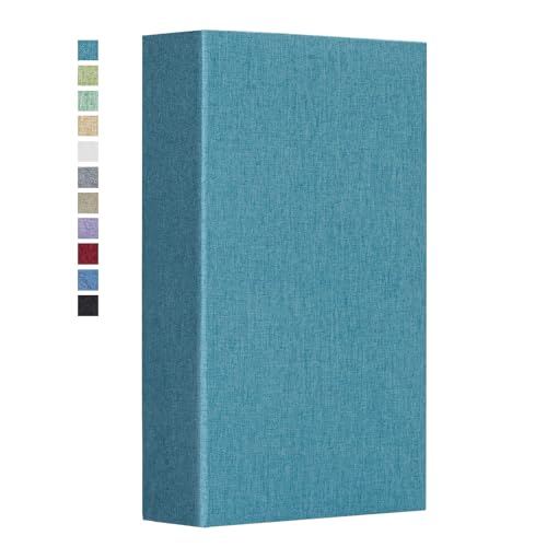 Vienrose Álbum de Fotos 10x15 cm de Gran Capacidad 300 Fotos Cubierta de Tela Libro de Imágenes Horizontales, Familia, Bebé, Boda, Aniversario, Vacaciones