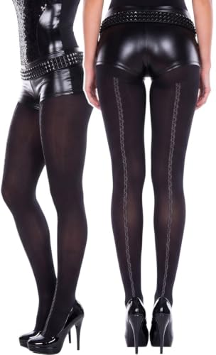 Image of ToBeInStyle Women's Timeless Backseam Pantyhose