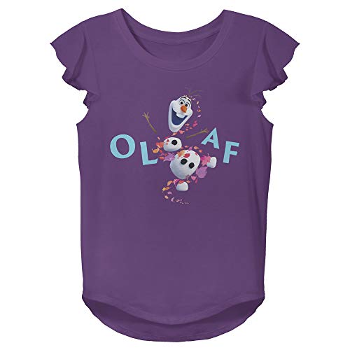 Image of Girl's Frozen 2 Ice Art Princess Elsa T-Shirt
