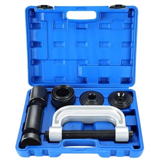 Acymner Ball Joint Press & U Joint Removal Tools | Heavy Duty Ball Joint Service Tool with 4-Wheel Drive Adapters for Most 2WD and 4WD Car Pickup and Light Truck