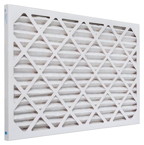 aerostar 16x25x1 merv 8 - 6 count - high efficiency pleated hvac furnace amp air conditioner filters - removes dust lint mold amp allergy-causing pollen