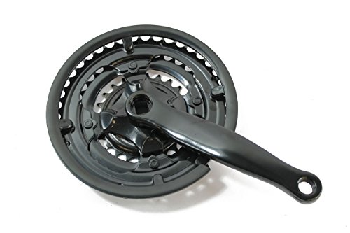 MV-TEK Pédalier MTB-City 24/34/42 x 170 mm Crankset MTB-City 24/34/42 x 170 mm