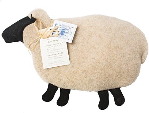 Maine Warmers Cozy Sheep Corn Filled Heating Pad - Heat or Freeze!