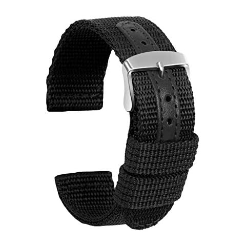 ULLCHRO Nylon Watch Strap for Military Use Cover