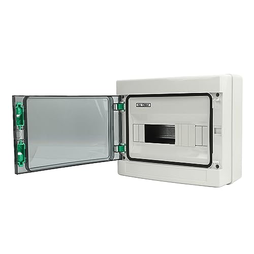 Caixa de Distribuição de Energia, Tampa Transparente 12 Vias Protetor Solar Caixa de Disjuntor IP65