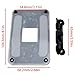 Zangc AM4 Backplate Durable CPU Heatsink Bracket Mainboard AM4 CPU Fan Heatsink Bracket-1PCS